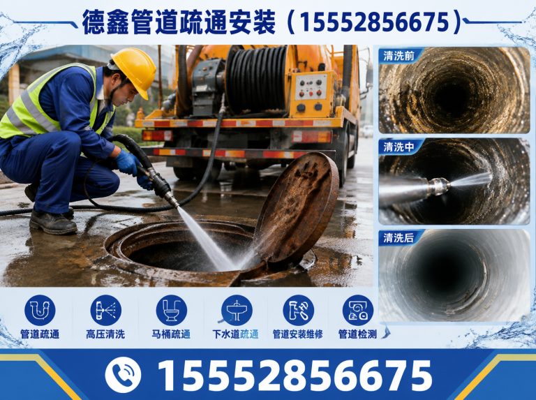 天桥区管道维修展示图